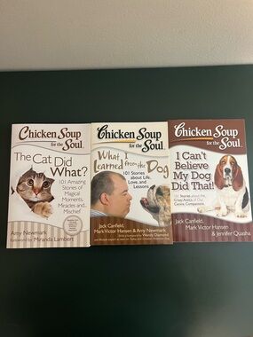 Chicken Soup for the Soul three books in total